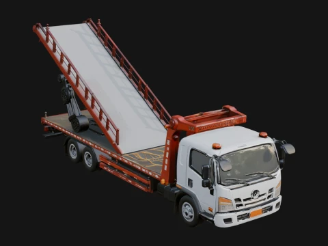Tow Truck Model Design 15 - 3D Print Model 3D Print Model