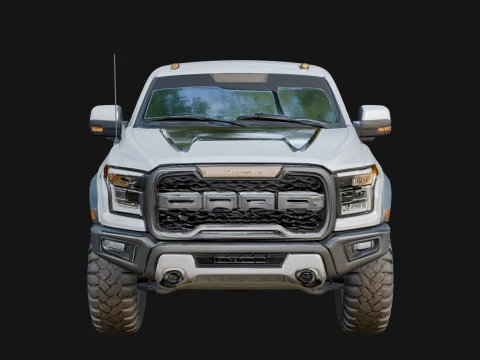 Off Road Pickup Truck Model Design 8 - 3D Print Model 3D Print Model