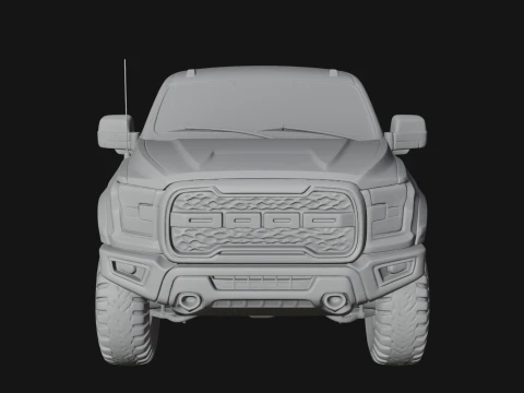 Off Road Pickup Truck Model Design 8 - 3D Print Model 3D Print Model