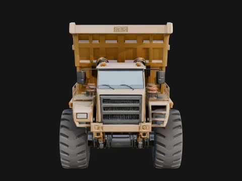 Dump Truck Model Design 15 - 3D Print Model 3D Print Model