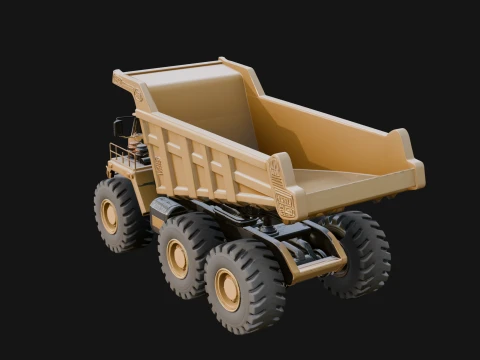 Dump Truck Model Design 15 - 3D Print Model 3D Print Model