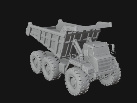 Dump Truck Model Design 15 - 3D Print Model 3D Print Model