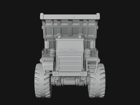 Dump Truck Model Design 15 - 3D Print Model 3D Print Model