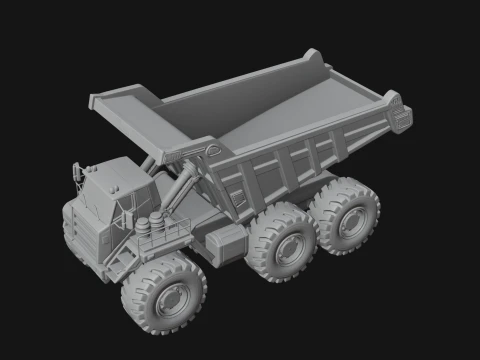 Dump Truck Model Design 15 - 3D Print Model 3D Print Model