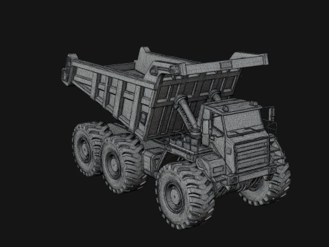 Dump Truck Model Design 15 - 3D Print Model 3D Print Model