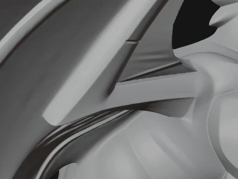Winged Dragon Statue Design 10 - 3D Print Model 3D Print Model