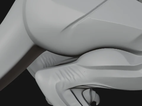 Winged Dragon Statue Design 10 - 3D Print Model 3D Print Model