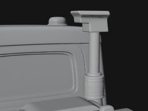 Tow Truck Model Design 16 - 3D Print Model 3D Print Model