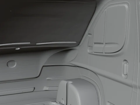 Ambulance Van Model Design 1 - 3D Print Model 3D Print Model
