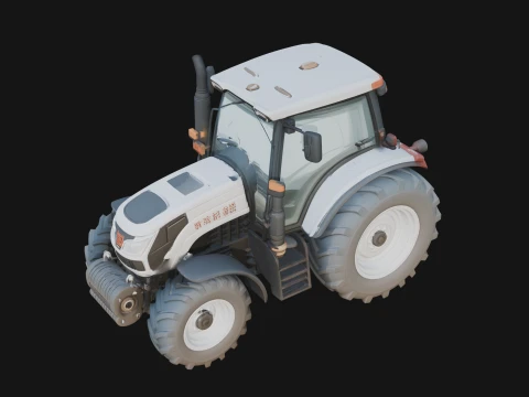 Farm Tractor Model Design 1 - 3D Print Model 3D Print Model