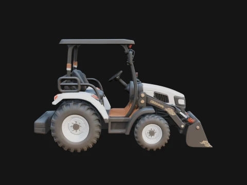 Wheel Loader Model Design 2 - 3D Print Model 3D Принт Модель