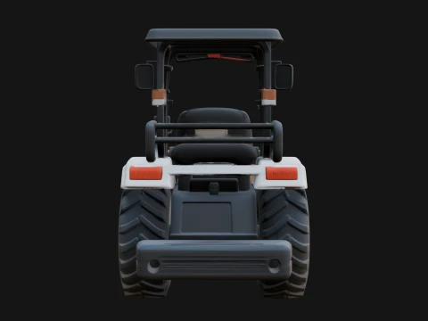 Wheel Loader Model Design 2 - 3D Print Model 3D Print Model