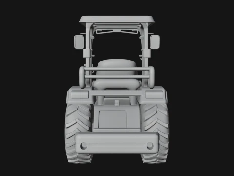 Wheel Loader Model Design 2 - 3D Print Model 3D Print Model