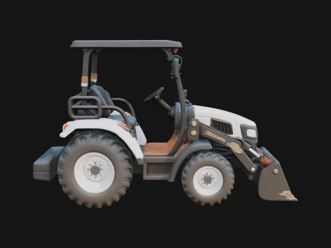 Wheel Loader Model Design 2 - 3D Print Model 3D Print Model
