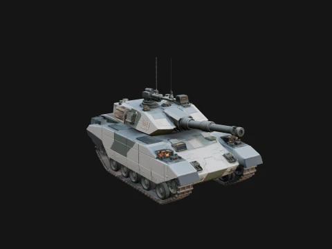 Tracked Armored Vehicle Model Design 3 - 3D Print Model 3D Принт Модель
