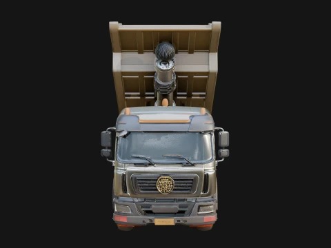 Dump Truck Model Design 16 - 3D Print Model 3D Print Model