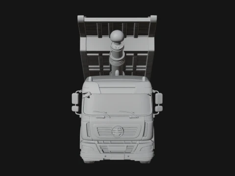 Dump Truck Model Design 16 - 3D Print Model 3D Print Model