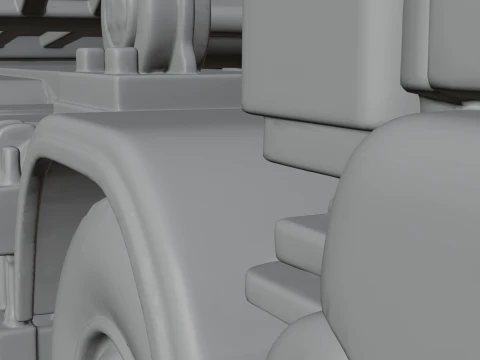 Dump Truck Model Design 16 - 3D Print Model 3D Print Model
