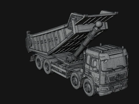 Dump Truck Model Design 16 - 3D Print Model 3D Print Model
