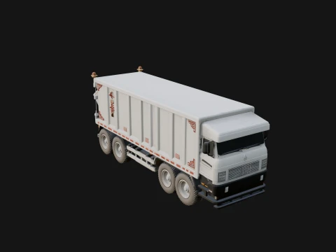 Dump Truck Model Design 17 - 3D Print Model 3D Принт Модель