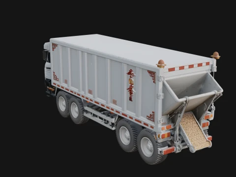 Dump Truck Model Design 17 - 3D Print Model 3D Print Model