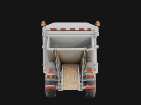 Dump Truck Model Design 17 - 3D Print Model 3D Print Model