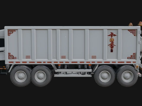 Dump Truck Model Design 17 - 3D Print Model 3D Print Model