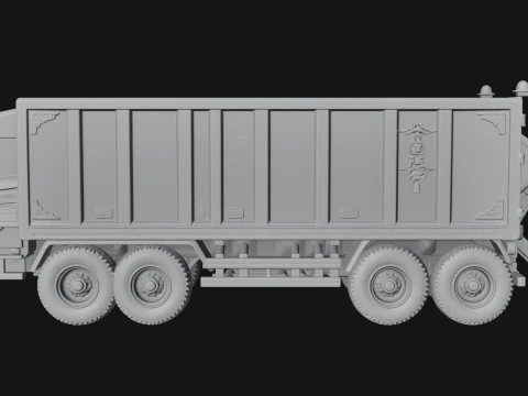 Dump Truck Model Design 17 - 3D Print Model 3D Print Model