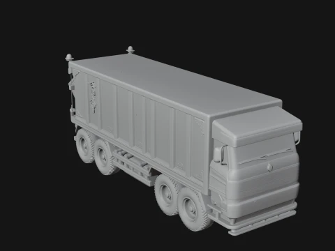 Dump Truck Model Design 17 - 3D Print Model 3D Print Model