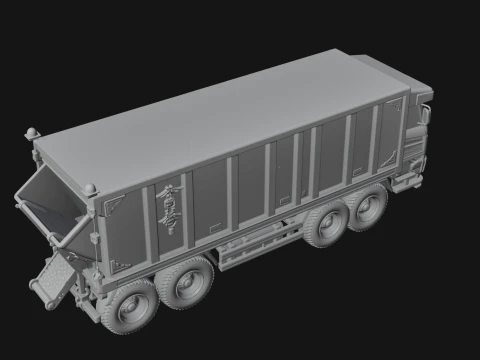 Dump Truck Model Design 17 - 3D Print Model 3D Print Model