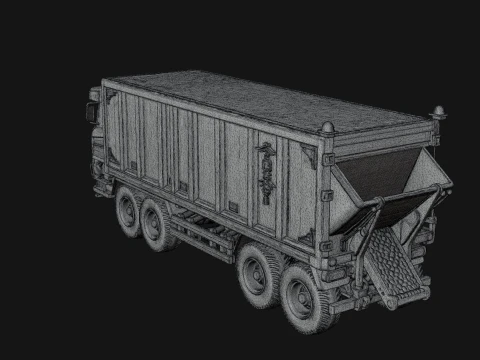 Dump Truck Model Design 17 - 3D Print Model 3D Print Model
