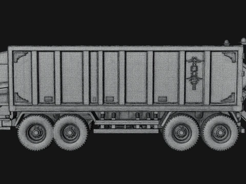 Dump Truck Model Design 17 - 3D Print Model 3D Print Model