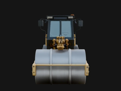 Road Roller Model Design 2 - 3D Print Model 3D Print Model