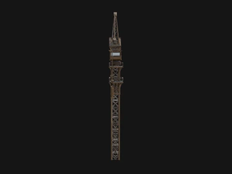 Tower Crane Model Design 1 - 3D Print Model 3D Print Model