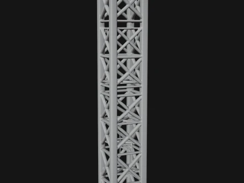 Tower Crane Model Design 1 - 3D Print Model 3D Print Model