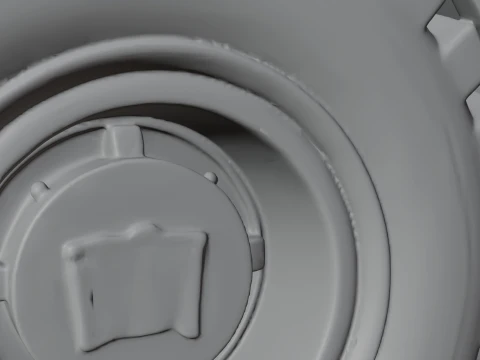 Wheel Loader Model Design 4 - 3D Print Model 3D Print Model