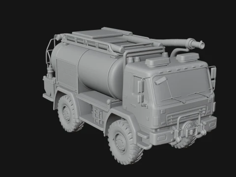 Fire Engine Model Design 8 - 3D Print Model 3D Print Model