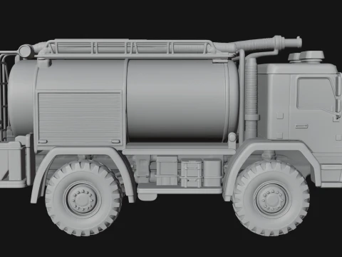 Fire Engine Model Design 8 - 3D Print Model 3D Print Model