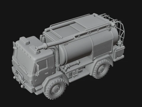 Fire Engine Model Design 8 - 3D Print Model 3D Print Model