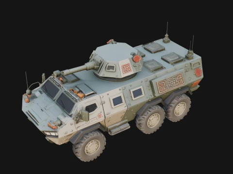 Armored Security Truck Model Design 11 - 3D Print Model 3D Print Model