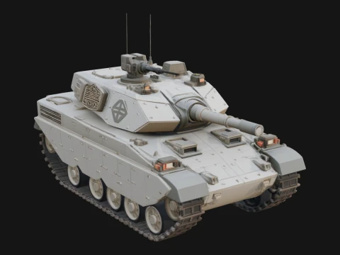 Tracked Armored Vehicle Model Design 8 - 3D Print Model Model do druku 3D