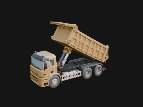 Dump Truck Model Design 18 - 3D Print Model 3D Print Model