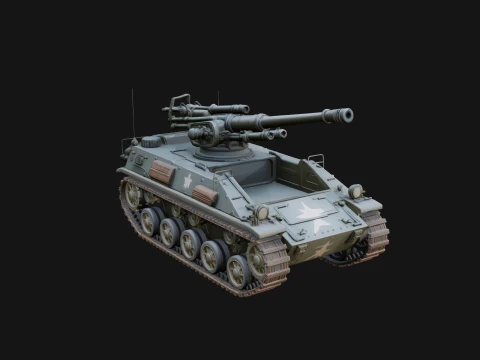 Tracked Armored Vehicle Model Design 12 - 3D Print Model 3D Print Model