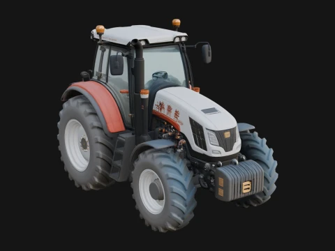 Farm Tractor Model Design 9 - 3D Print Model 3D Print Model