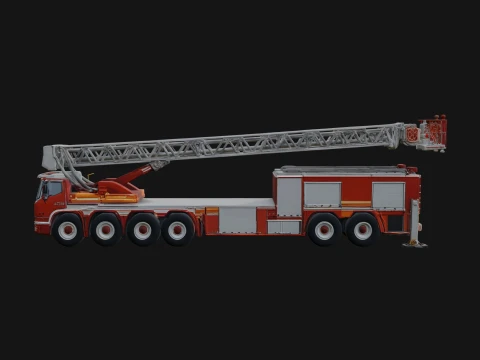 Fire Engine Model Design 16 - 3D Print Model 3D printmodel