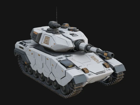 Tracked Armored Vehicle Model Design 14 - 3D Print Model Model do druku 3D