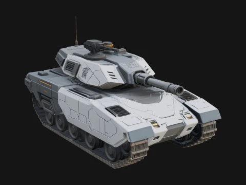 Tracked Armored Vehicle Model Design 15 - 3D Print Model 3D 프린트 모델