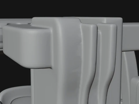 Forklift Truck Model Design 5 - 3D Print Model 3D Print Model