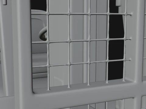 Forklift Truck Model Design 5 - 3D Print Model 3D Print Model