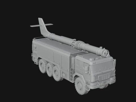 Fire Engine Model Design 20 - 3D Print Model 3D Print Model